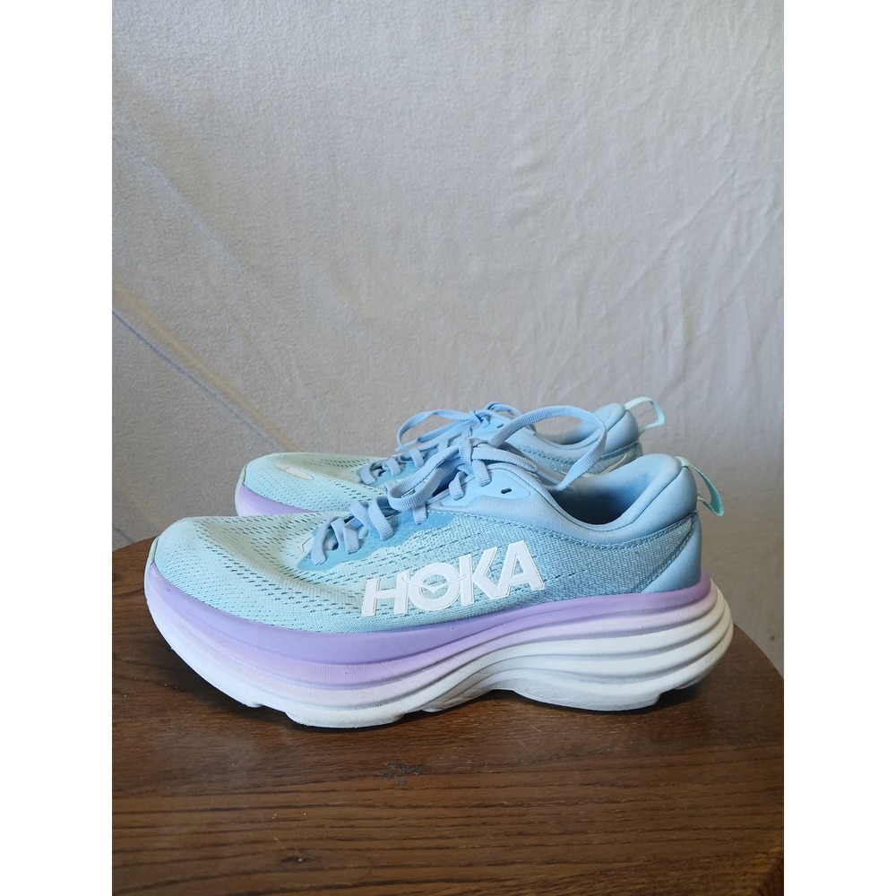 Hoka One One bondi 8 running shoes womens size 7B walking marathon training
